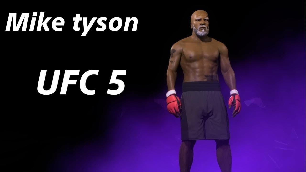 Créé Mike tyson UFC 5