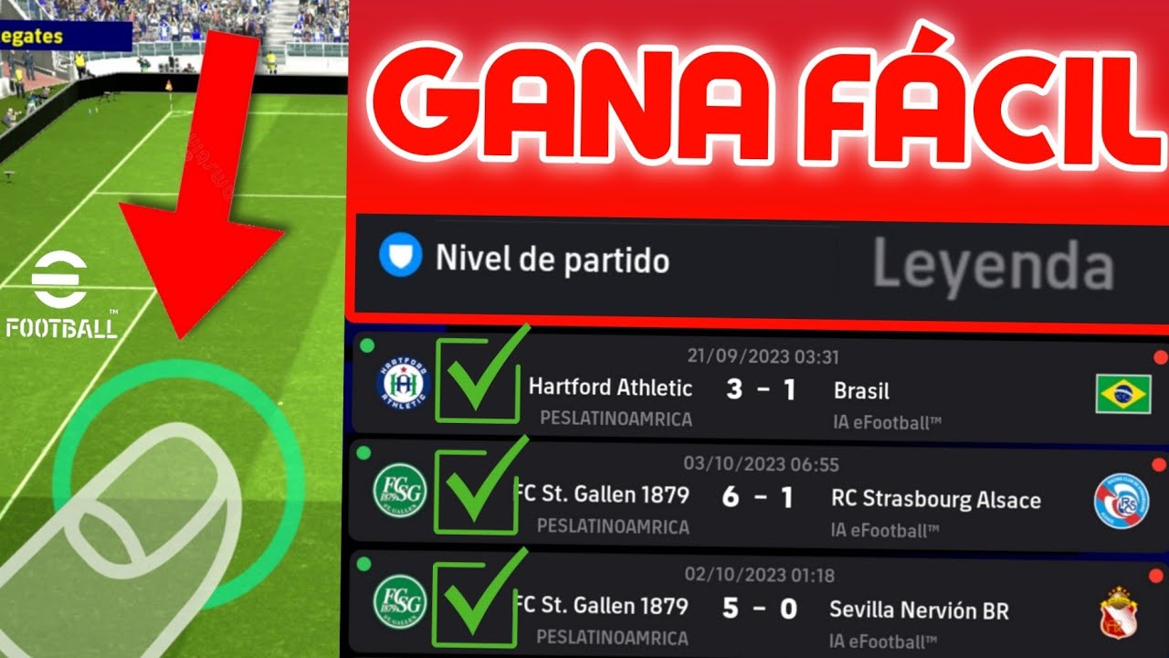 ¿CÓMO GANAR MODO LEYENDA? • *GANALO ASÍ* 😏🧠💡| FORMACIÓN • DT• ESTRATEGIA ETC | Efootball Mobile 2024