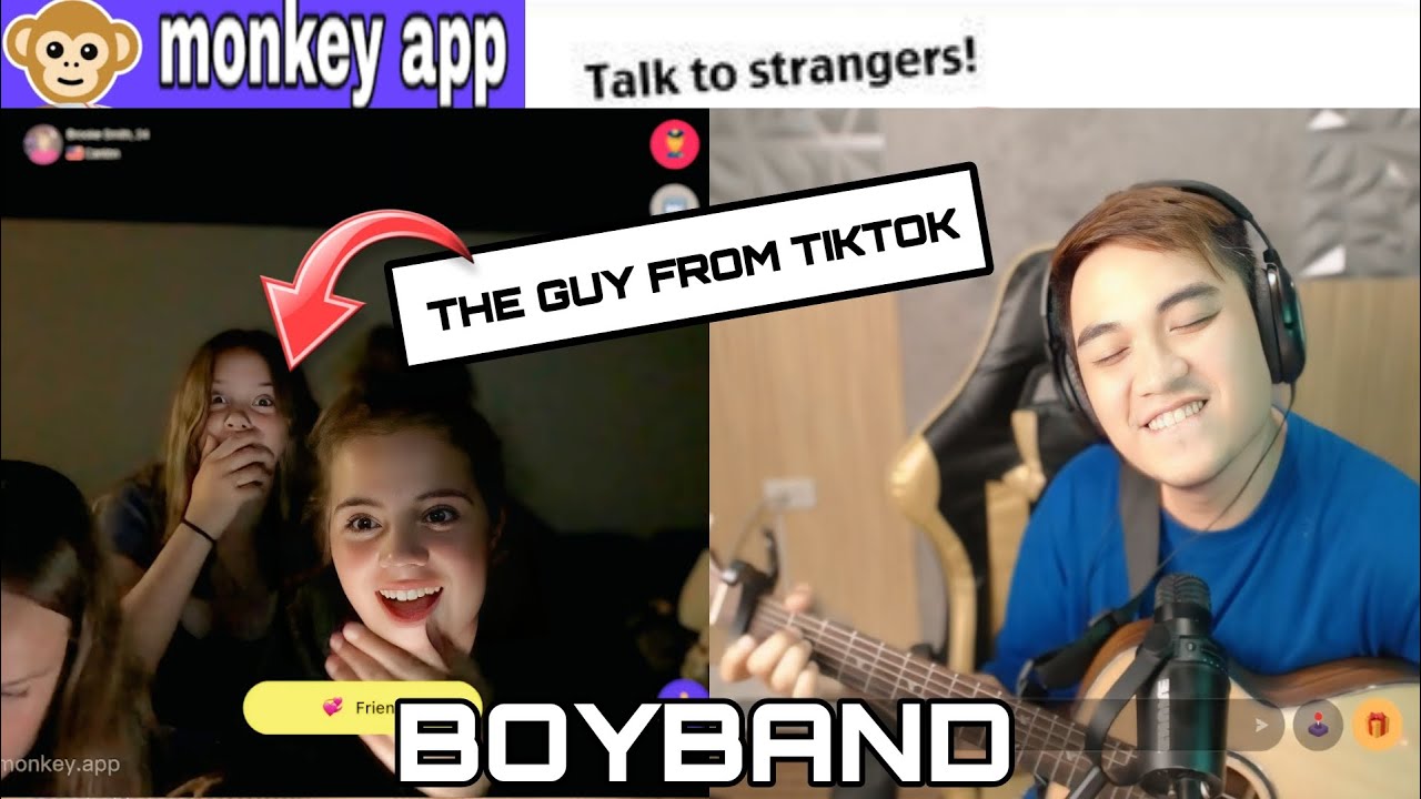 SERENADING STRANGERS SINGING BOYBAND SONGS