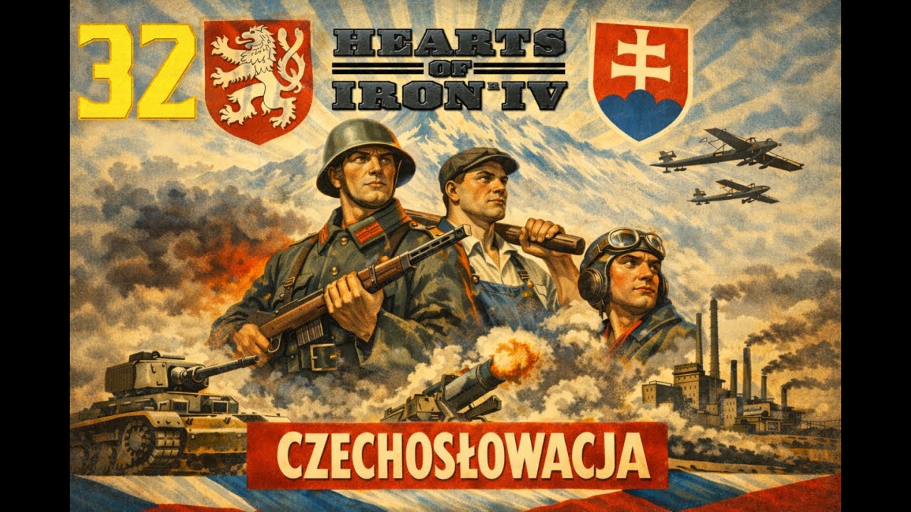 Hearts of Iron IV - Czechosłowacja #32 [#pl #gameplay]