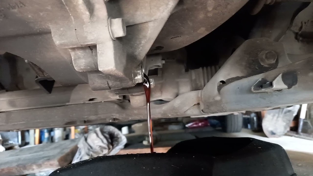 Нестандартная замена масла в МКПП, KIA CEED