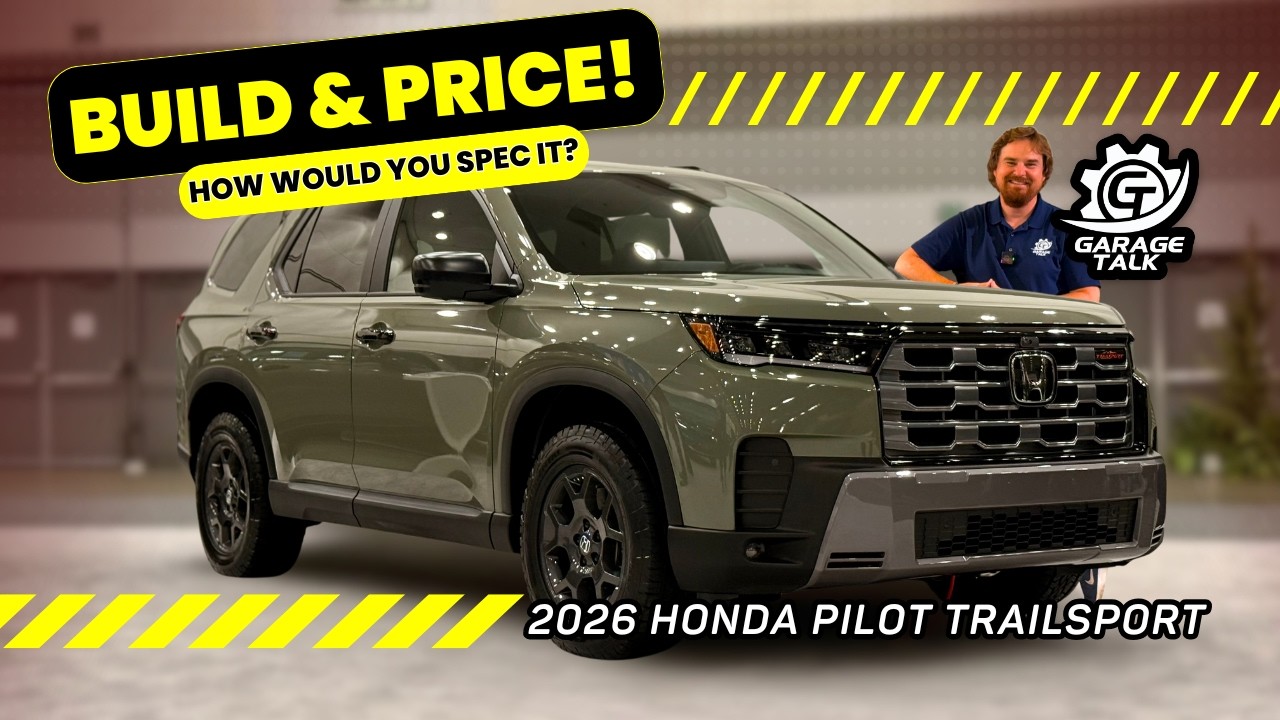 Комплектация и цена Honda Pilot 2026 // Как бы вы скомплектовали свой автомобиль?