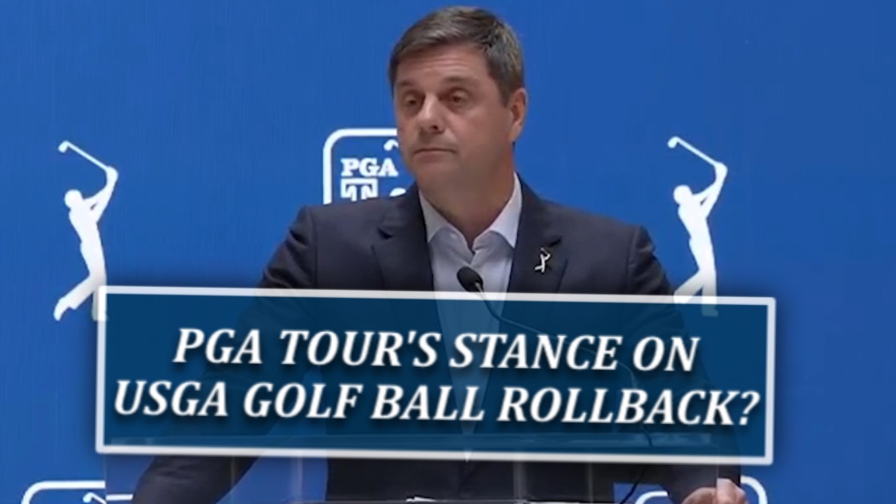 Какова позиция PGA Tour по предложению USGA/R&A об отмене ограничений на использование мячей для ...