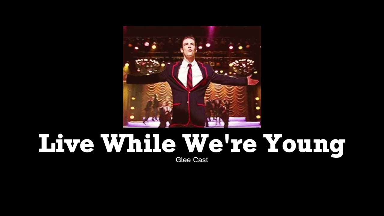Glee Cast - Live While We're Young (slowed + reverb)