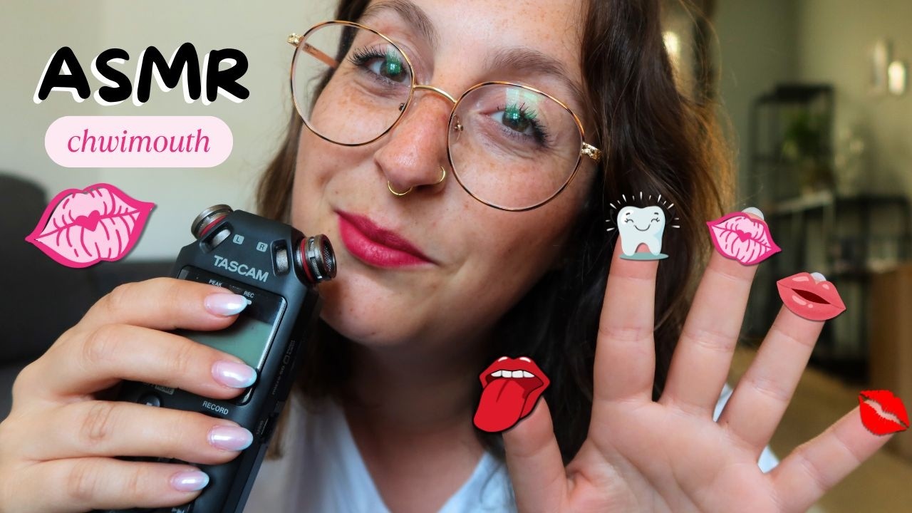 ASMR - 5 TYPES DE BRUITS DE BOUCHE INTENSES (au TASCAM) 💋