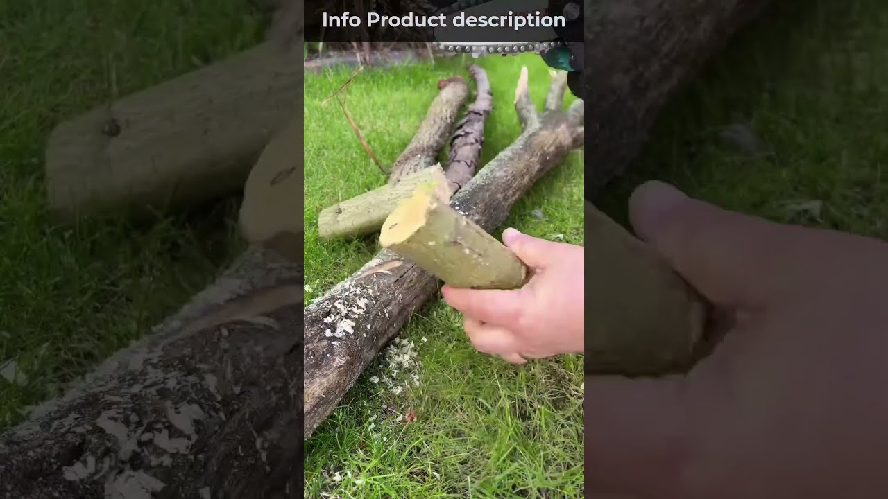 Saker Mini Chainsaw,6 Inch Portable Electric