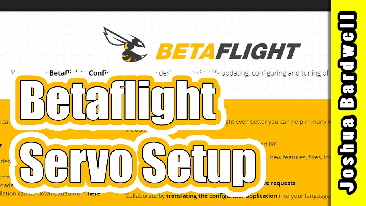 Betaflight servo setup (controlled by aux channel)