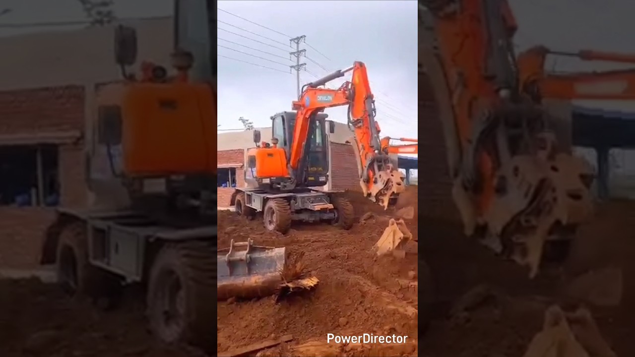 Jcb exchanging loaders in reverse#viral#youtube shorts#trucks#jcv video#dosar