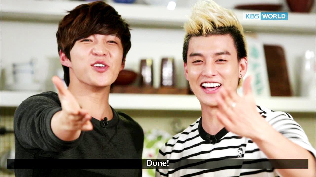 'Bean Paste Stew' cooked by Soohyun & Eli of U-KISS [Easy Korean Cooking]