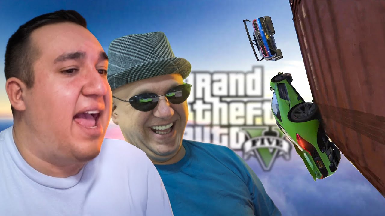 NAJTEZI WALLRIDE DO SAD?! Grand Theft Auto V - Lude Trke w/Cale (TRKMAS)