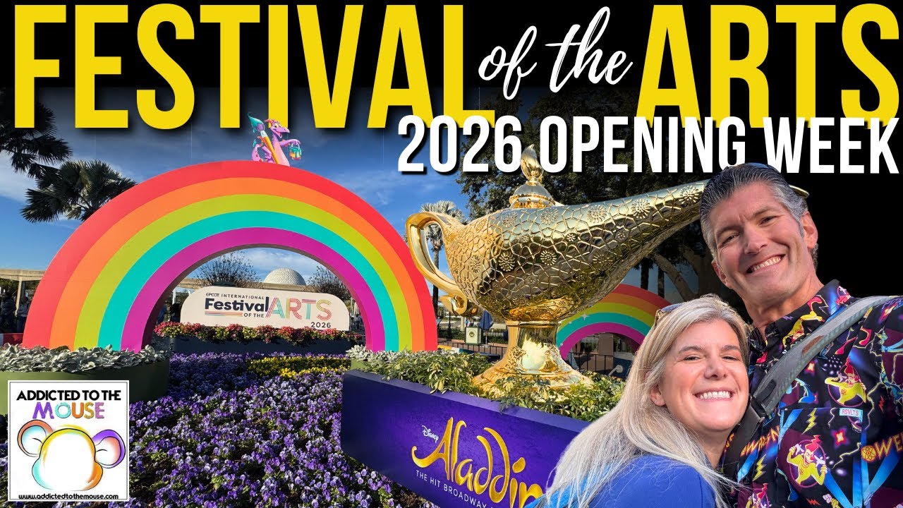 Epcot Festival of the Arts 2026: The BEST Food, Merch & Drinks We Found!