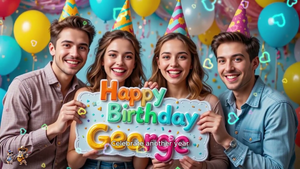 Happy Birthday, George! 🎂🎶 A Special Birthday Song Just for You!