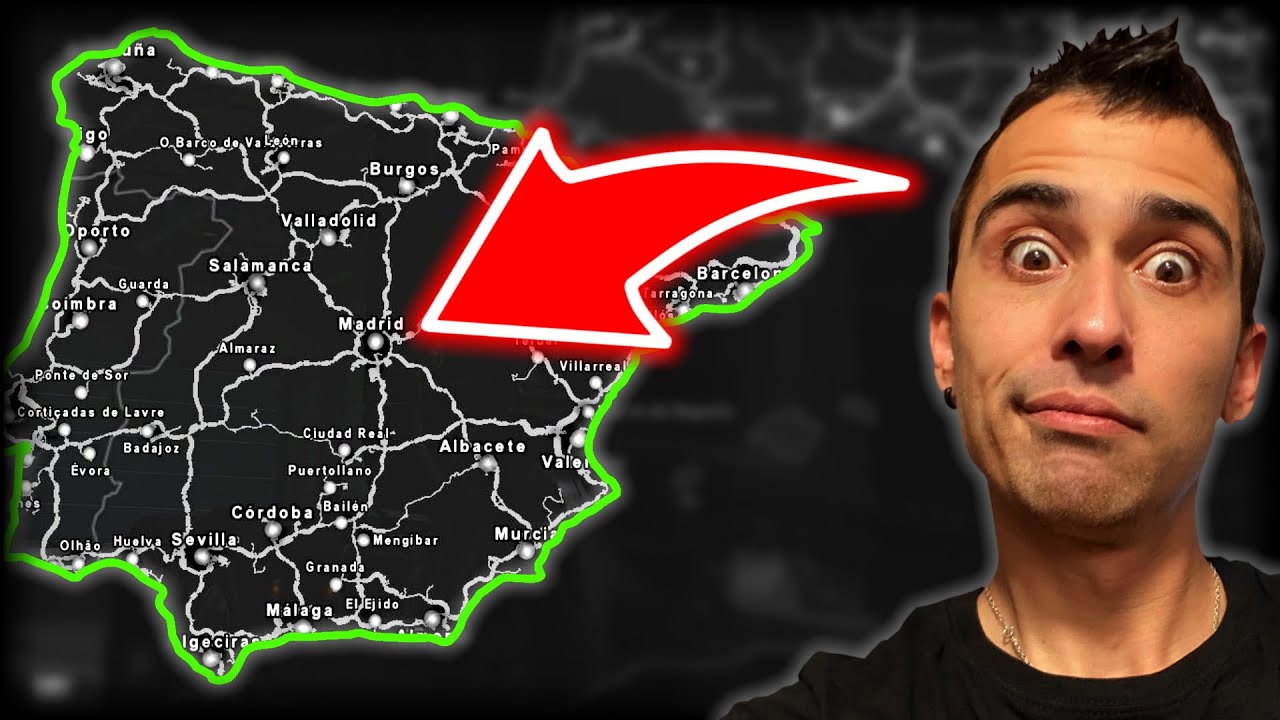 ❗LO TENEMOS❗ Espa&ntilde;a OFICIAL en Euro Truck Simulator 🚛💨 Mi primera ruta 🔥  🟥🟨🟥IBERIA DLC #1 🟩🟥