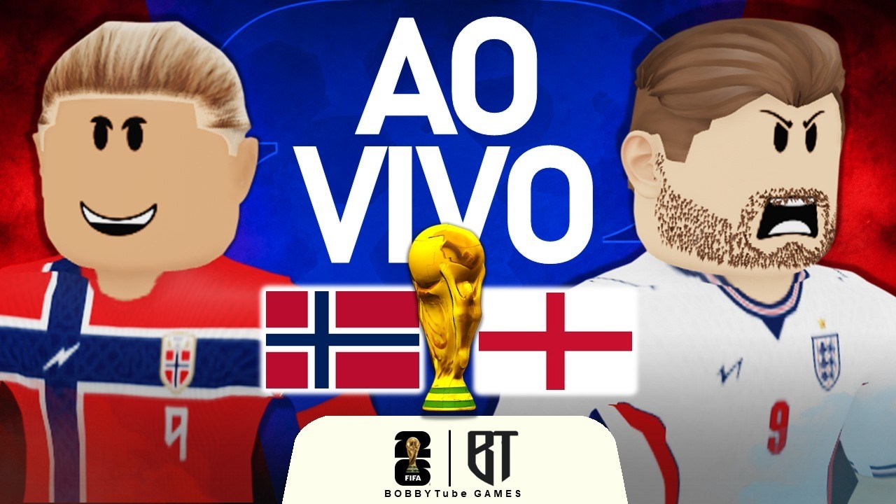 [🔴LIVE ] NORUEGA VS INGLATERRA | QUARTAS DE FINAL | ROBLOX #summerofgoals