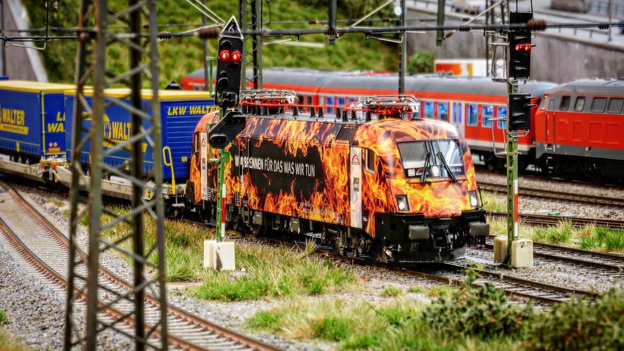 Diese Lok brennt für das was sie tut - Roco Br 182 TX Logistik Soundchek