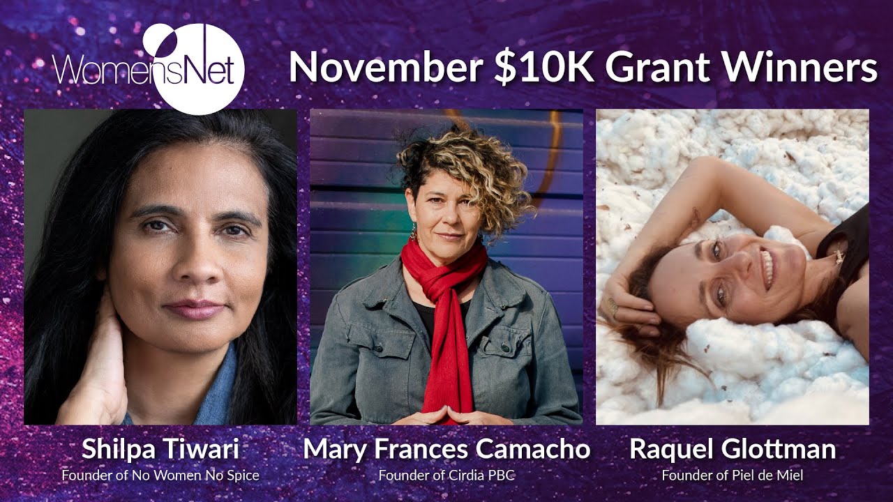 Amber Grant, STEM, and Startup $10K Grant Winners for November 2025