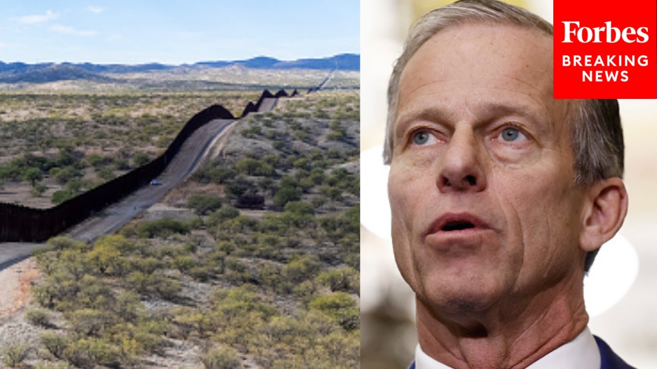 John Thune Celebrates Drop In Border Encounters Under Trump, Touts BBB's Border Security Investments