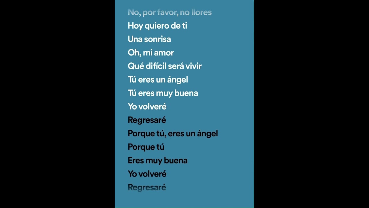 ERES UN ÁNGEL KARAOKE ( LOS TEMERARIOS )