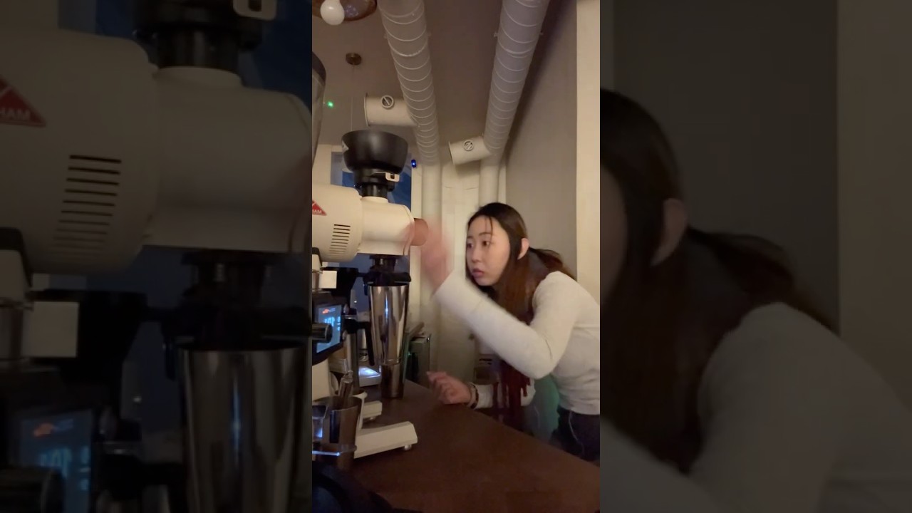 Start my morning shift with me at the coffee shop