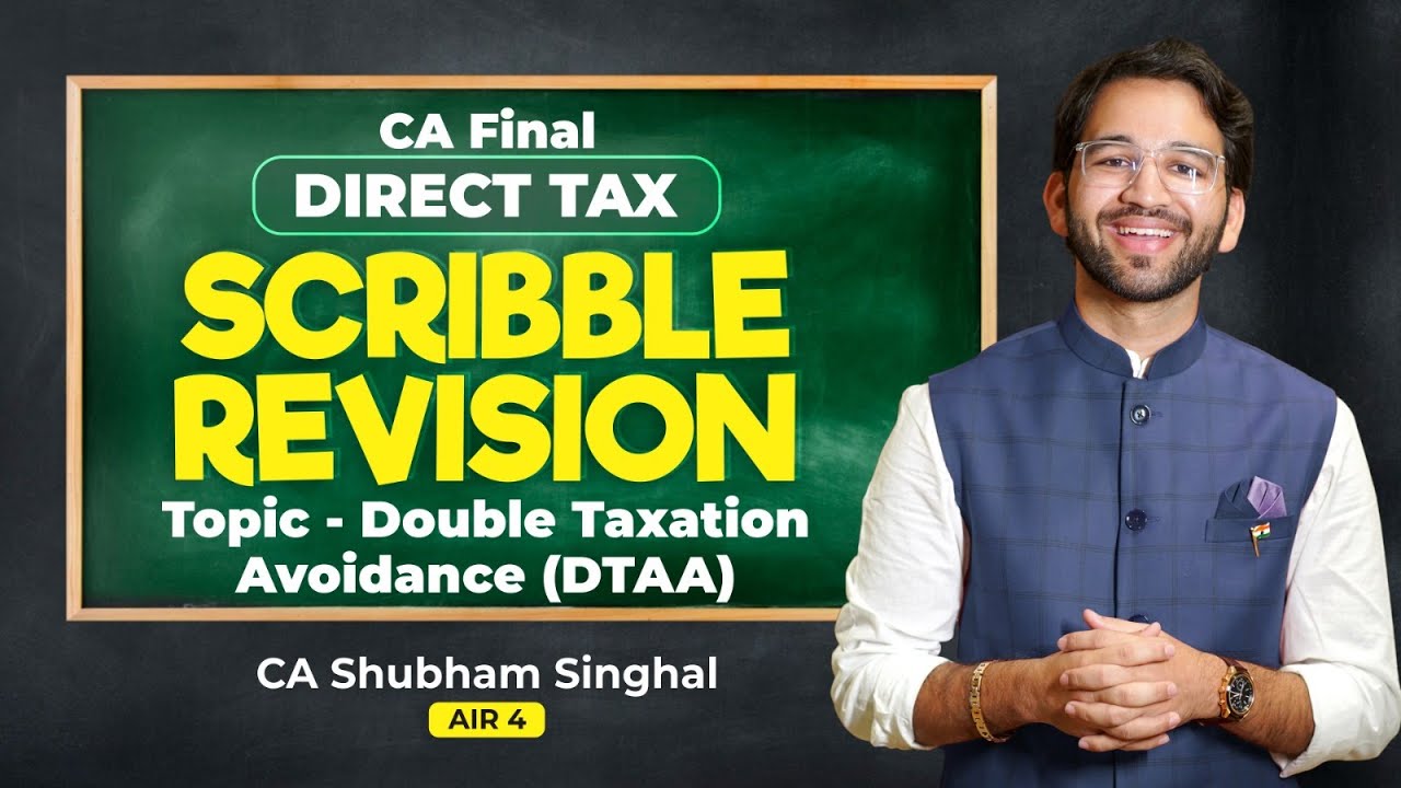 Ch 22 Superfast Revision DTAA | CA CMA Final Direct Tax ICAI | CA Shubham Singhal