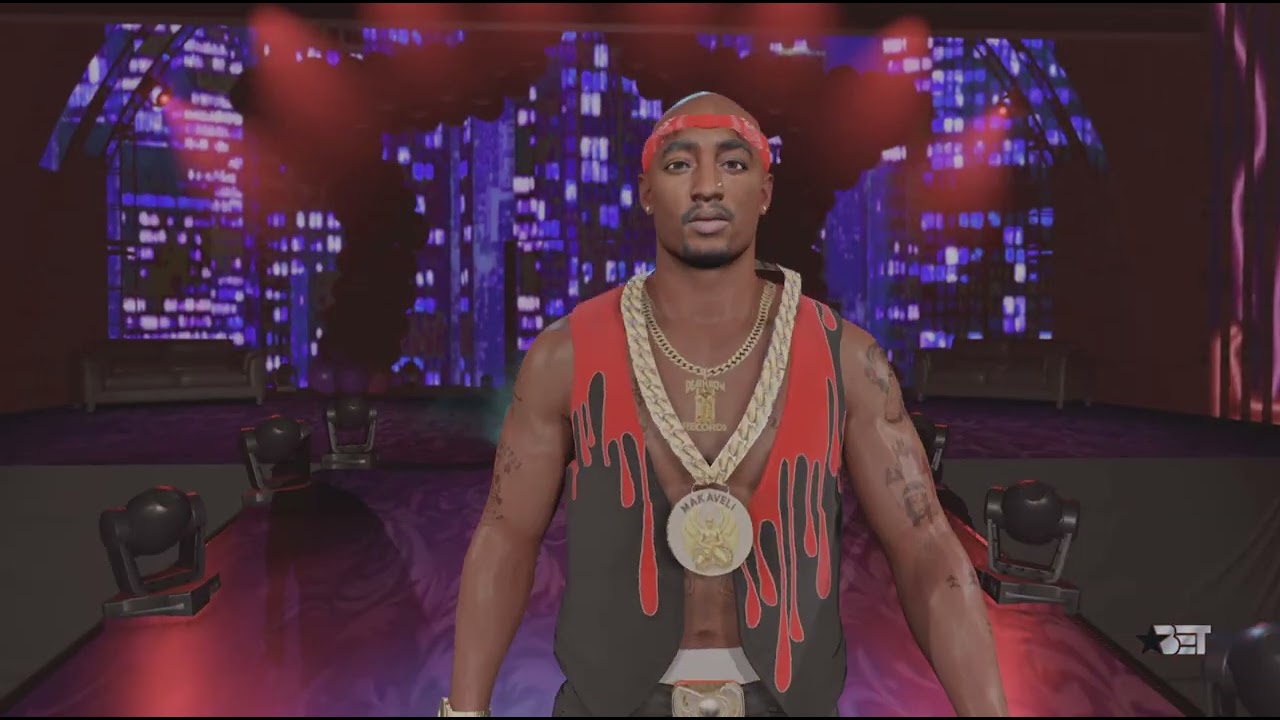 Tupac entrance