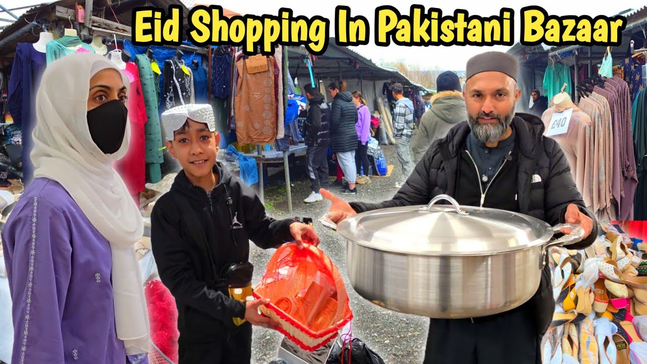 SHOPPING FOR EID | I ORDERED SPECIAL DESSERT FOR WIFE
