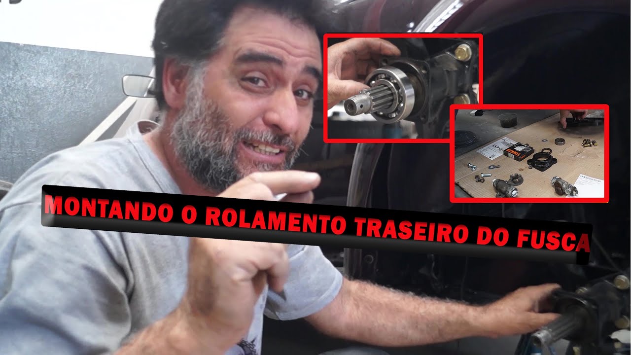 COMO TROCAR O ROLAMENTO TRASEIRO DO FUSCA! - DICAS, TRUQUES E SEGREDOS PARA UMA MONTAGEM PERFEITA!