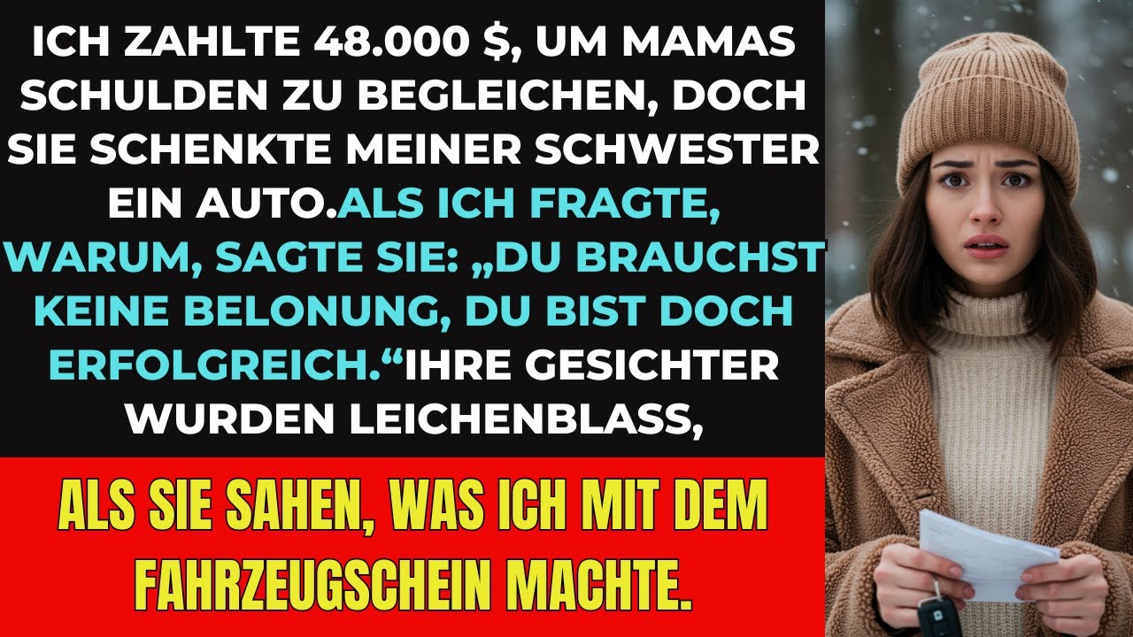 Meine Mutter stahl mein Erbe &ndash; und kaufte meiner Schwester ein Auto!