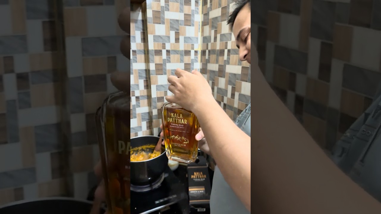 whiskey mutton cooking recipe || হুইস্কি মাটন রান্নার রেসিপি #video #mutton