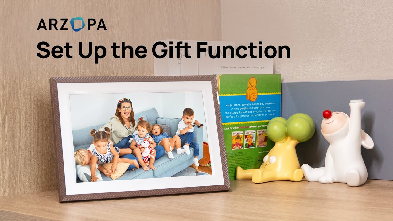 How to Set Up the Gift Function on the Arzopa D10 | Tutorials 1