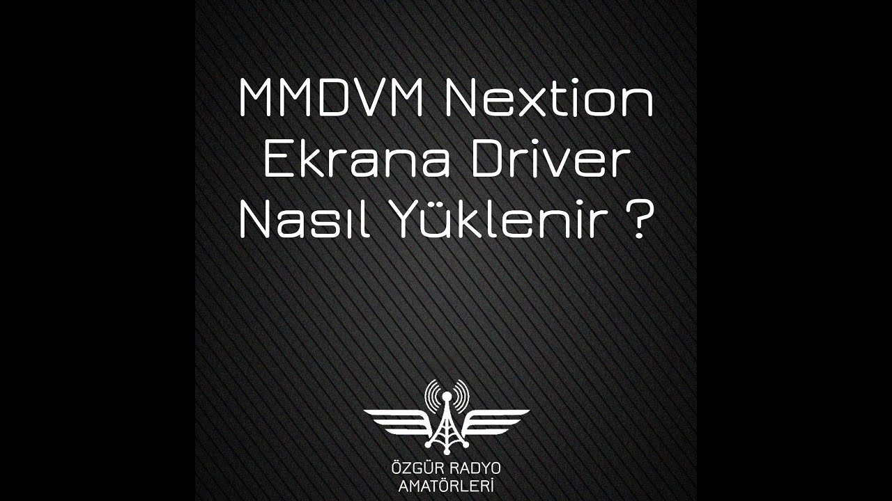 MMDVM Nextion Ekrana Driver Nasıl Yüklenir ?