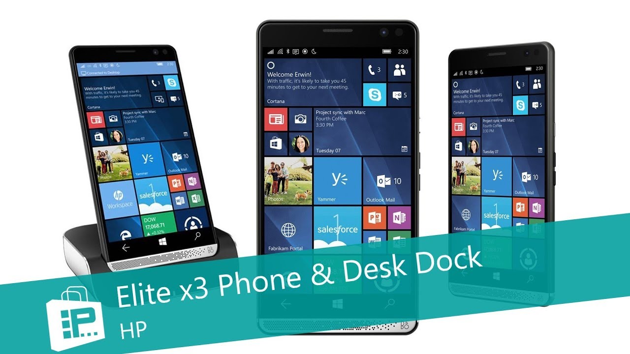 HP Elite x3 Phone and Desk Dock - PLuGHiTz Live Unboxed