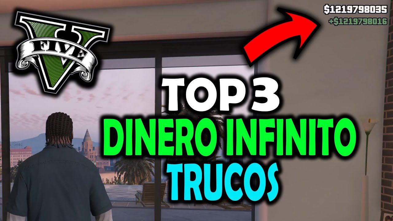 TOP 3 Mejores TRUCOS de DINERO INFINITO de GTA V Modo Historia