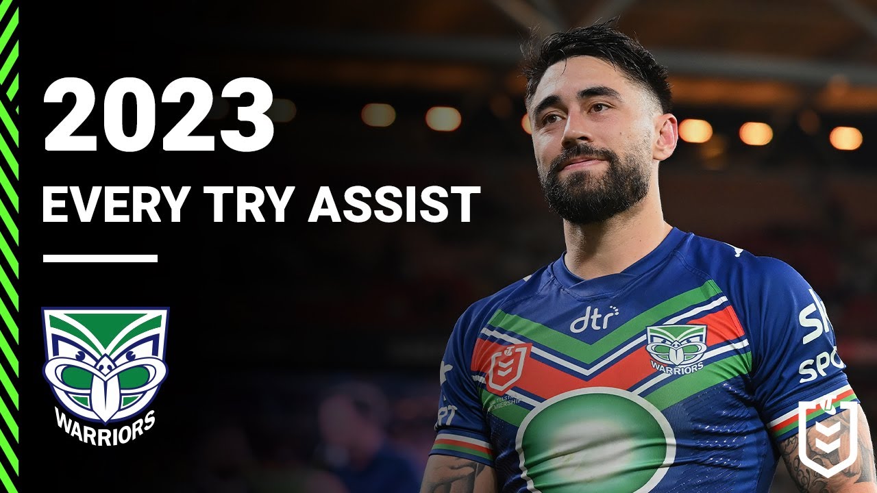 NRL Highlights | Every Shaun Johnson Try Assist | NRL 2023