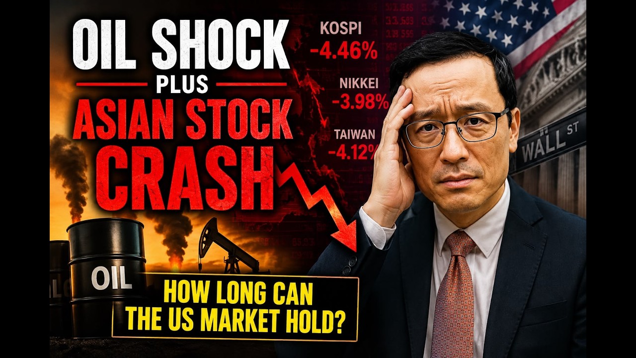 Oil Shock + Asian Stock Crash = US Market Pain Coming? Scandal in Singapore!