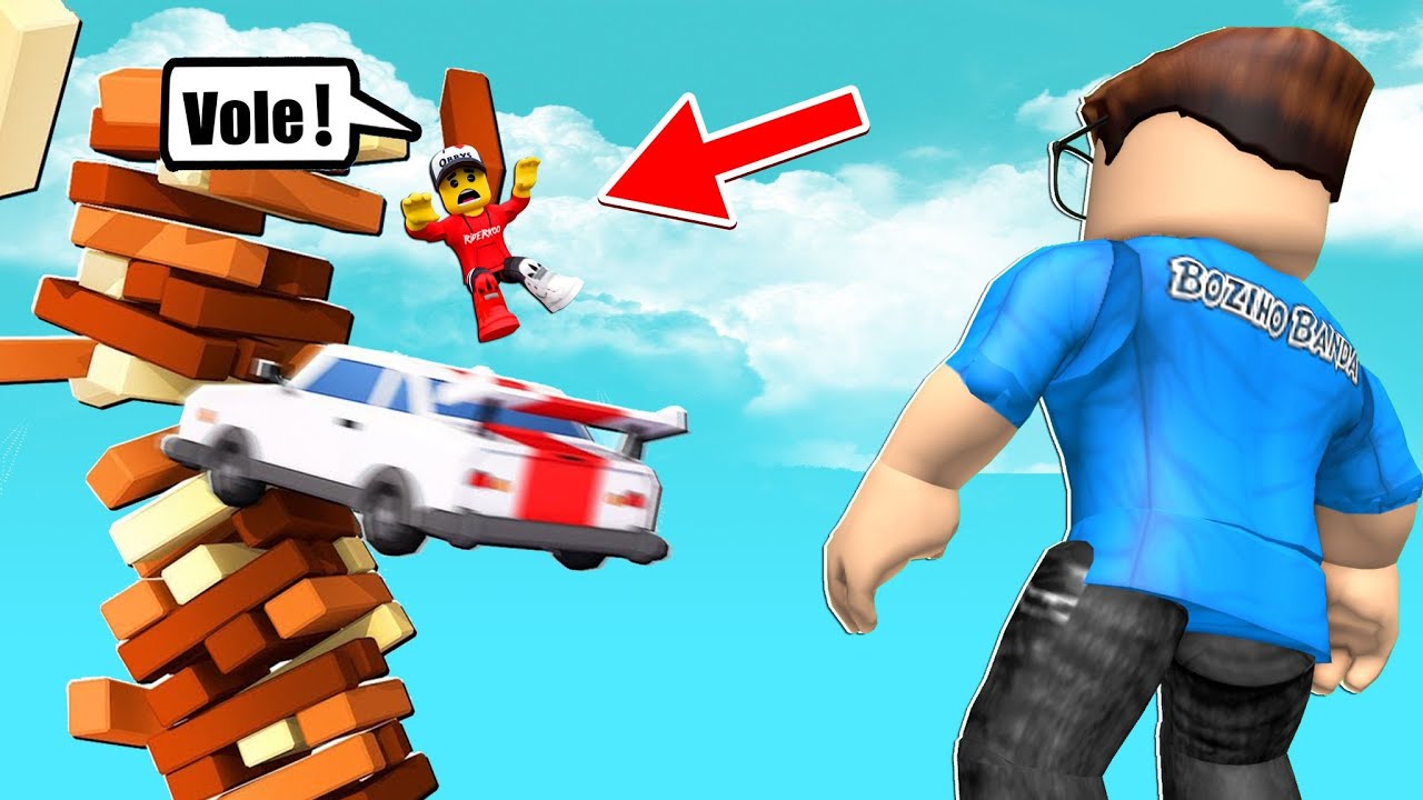 ROBLOX JENGA s RIDEREM..