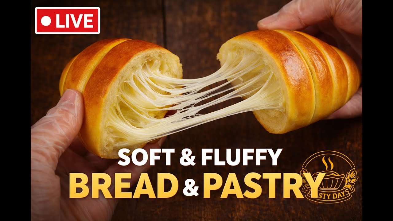 LIVE Baking Show: Stunning Bread & Pastry Creations | Easy • Healthy • Creative