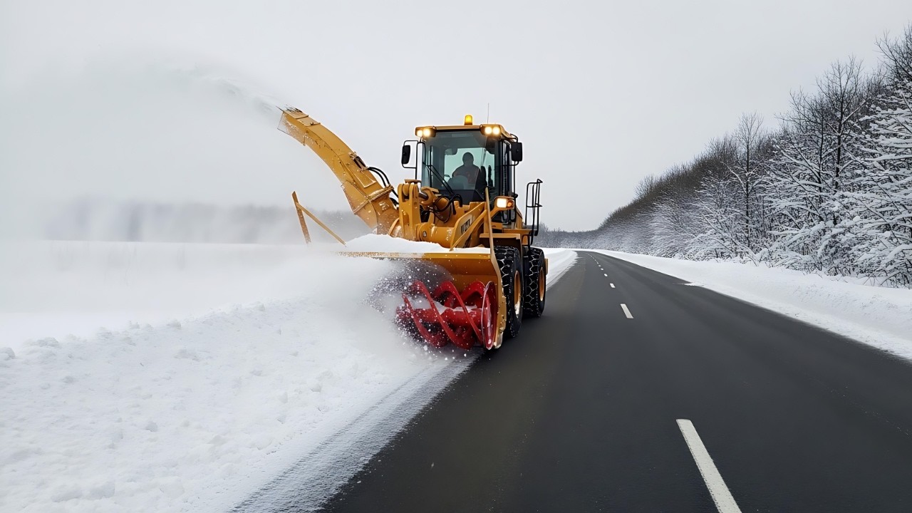 Эти машины не убирают снег — они его уничтожают! ❄️🚜