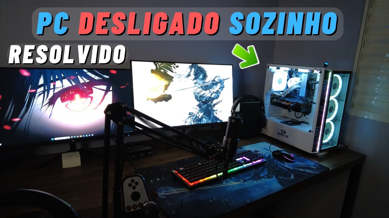 pc desligando sozinho como resolvi