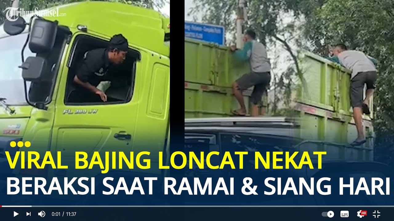 Viral Bajing Loncat di Jalan Raya Bekasi Cakung, Nekat Beraksi Siang Hari saat Jalanan Ramai