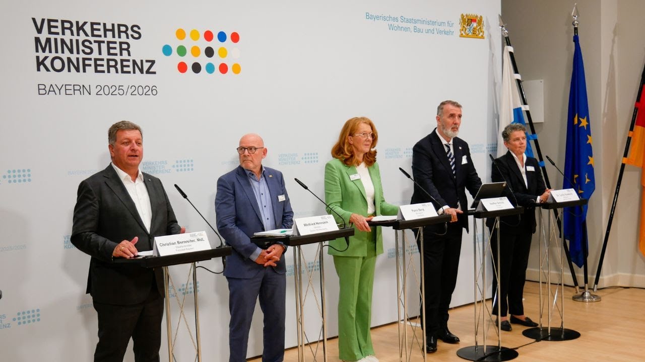 Sonder-Verkehrsministerkonferenz Berlin 2025 | Pressekonferenz vom 27. Juni 2025