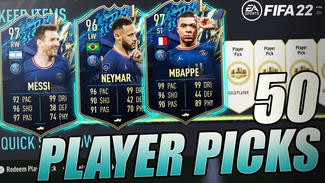 50 PLAYER PICKS EM BUSCA DOS TOTS DA LIGUE 1 !!!