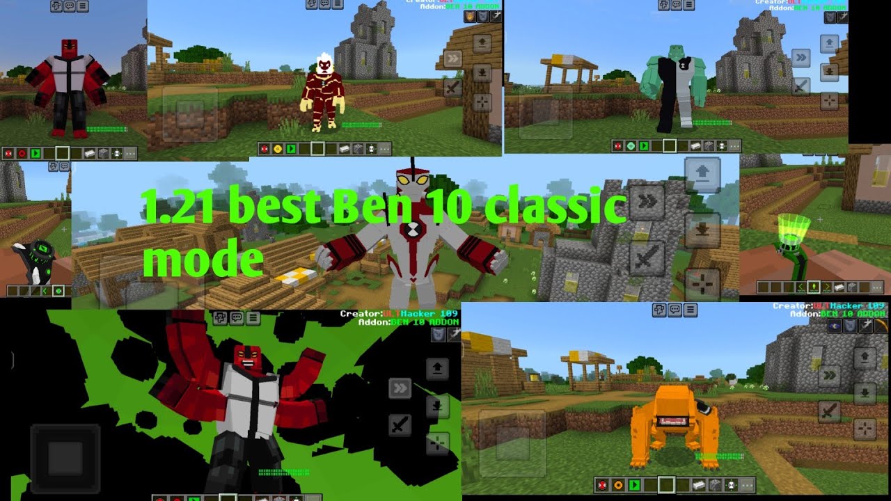 1.21 best Ben 10 classic mode pe