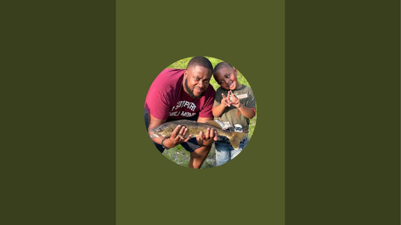 Fishing half frozen lake 