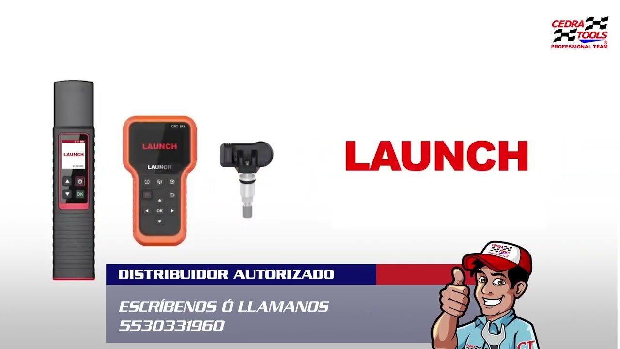 Herramientas LAUNCH con TPMS 🚗 🛞