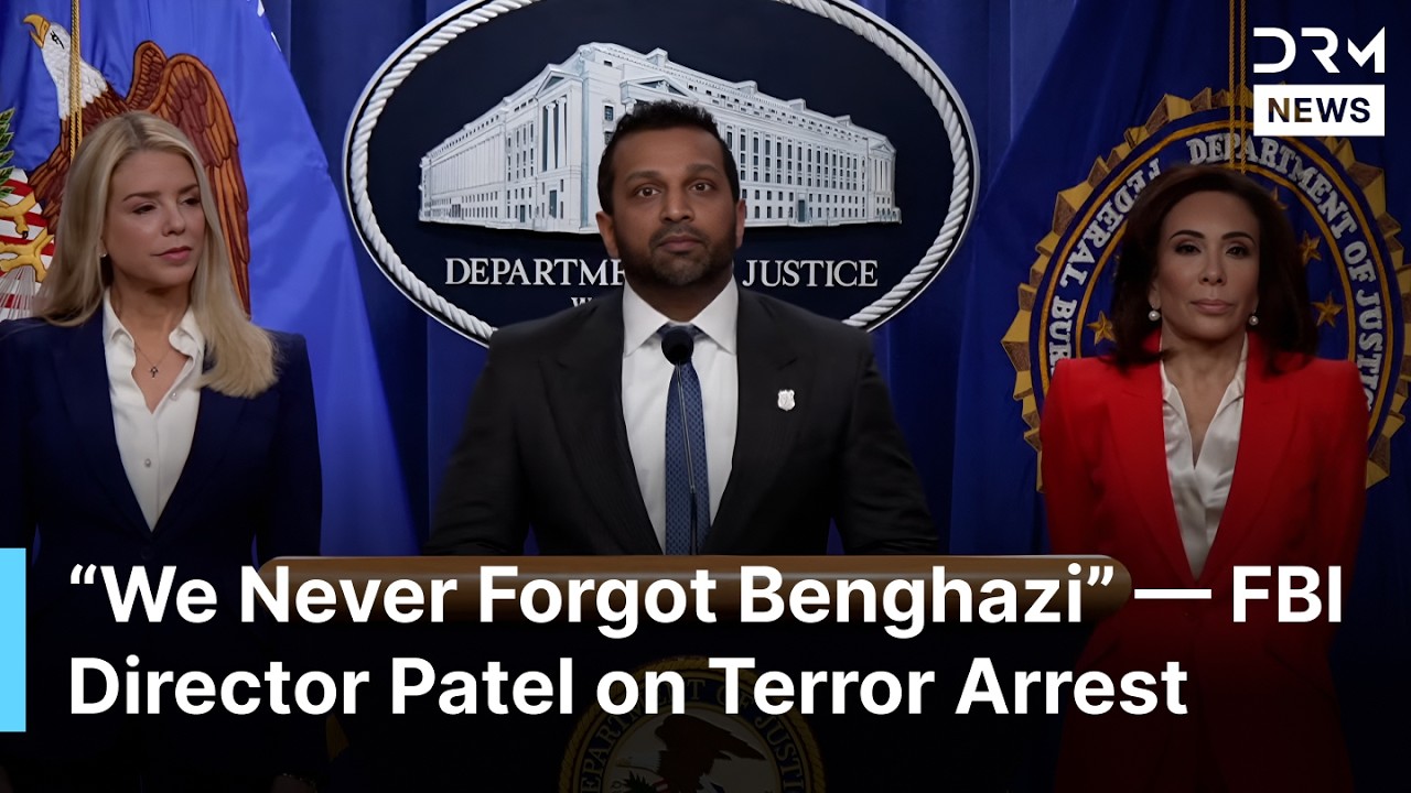 FBI Director Kash Patel Details Arrest of Benghazi Terror Suspect in Major DOJ Breakthrough | AC1N