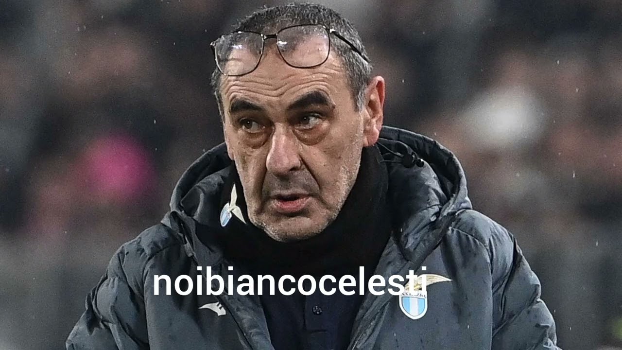 Juventus - Lazio 2-2, la conferenza stampa di Sarri 