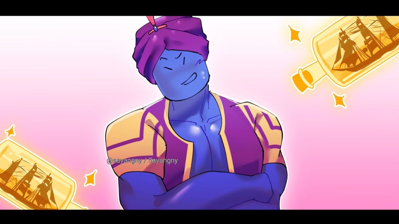 Genie in A Bottle Meme || Block Tales Animation 