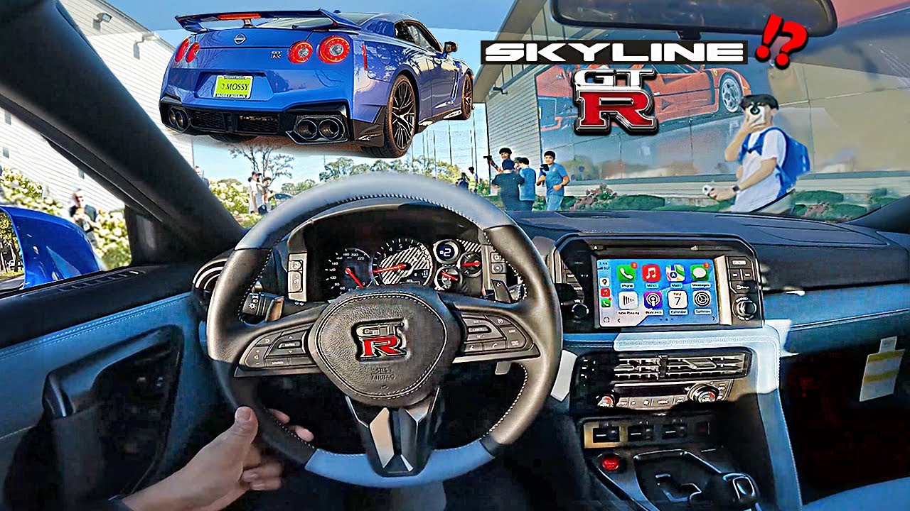 ОТ ГЛАВНОГО МЕСТА: Я купил ПОСЛЕДНИЙ R35 Skyline GTR | Получение доставки и вождение | РЕДЧАЙШИЙ ...