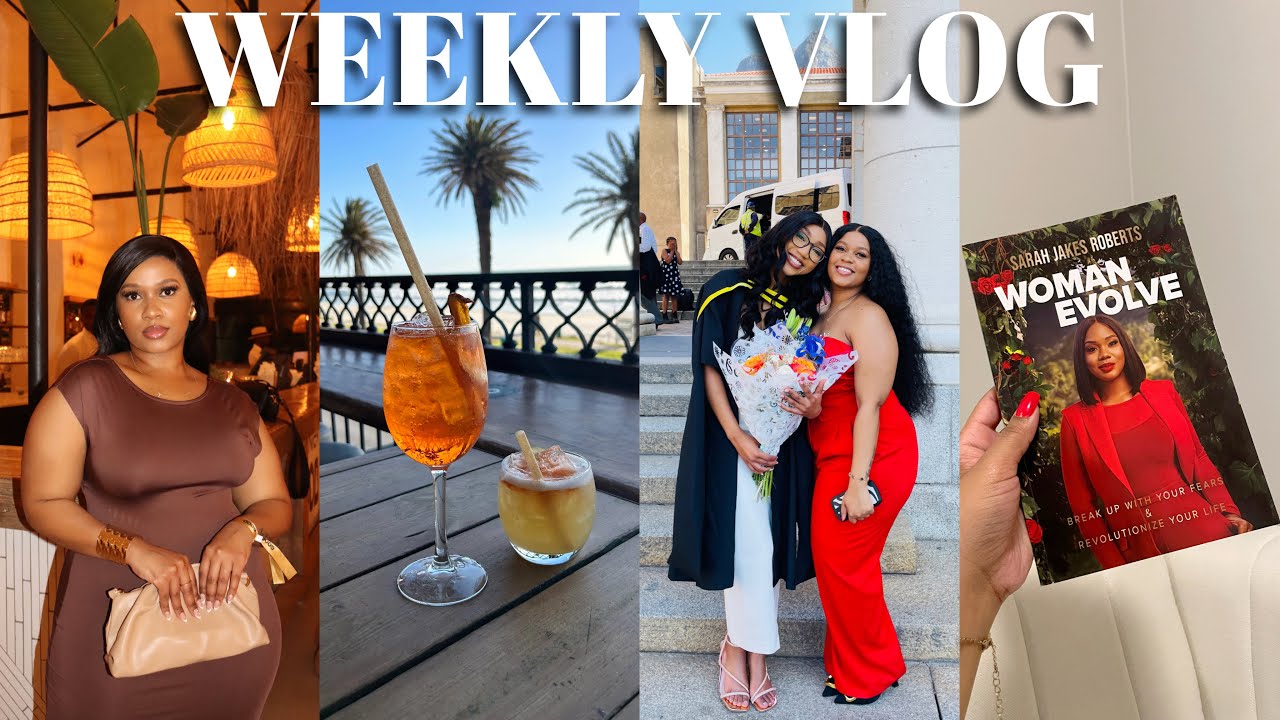 WEEKLY VLOG : A FEW DAYS IN CAPE TOWN, NEW MAKEUP, GARNIER EVENT & A SHOPPING HAUL ft. LUVME HAIR